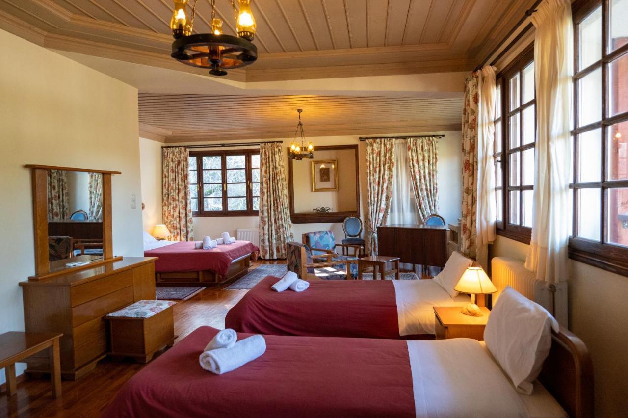 Bourazani Wild Life Resort Konitsa Bagian luar foto